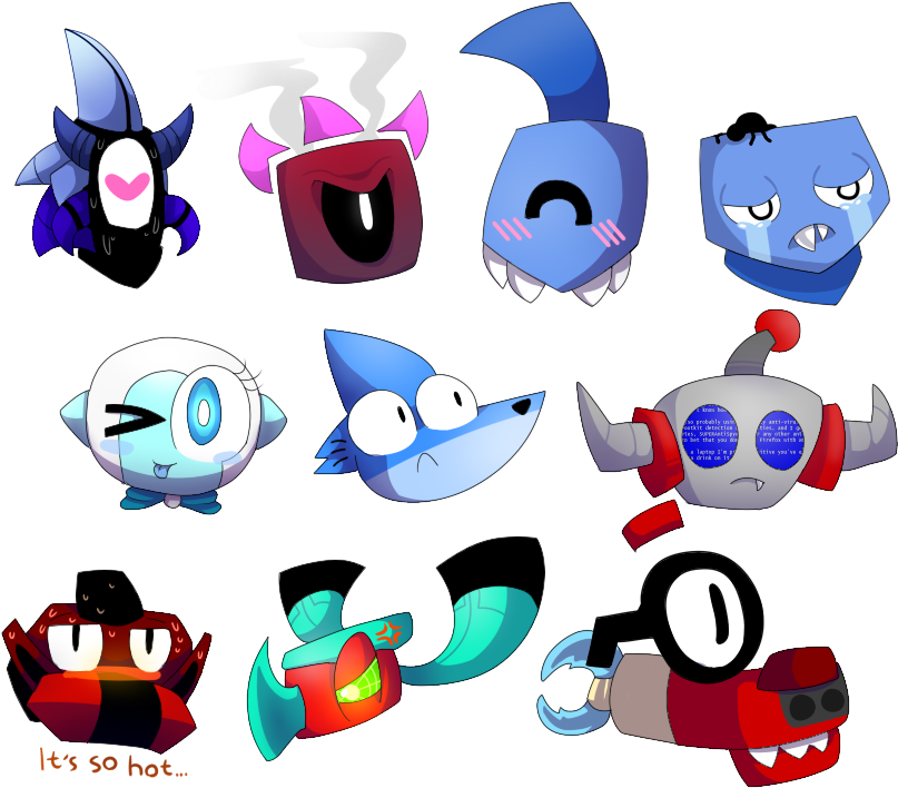 [mixels Oc Emotions] By Bluemoshka - Mixels - (900x800) Png Clipart ...